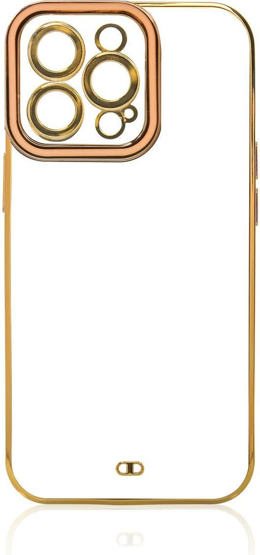 Mbështjellës Hurtel për Samsung Galaxy A12 5G, kornizë ari