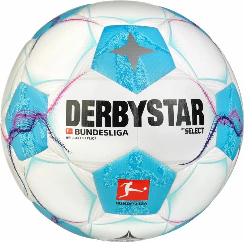 Top futbolli Select, për femra e meshkuj, të bardhë e blu