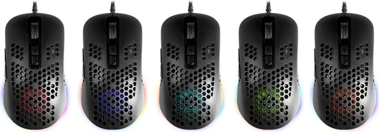 Maus Gaming Defender GM-620L, 12800 DPI, 7P RGB