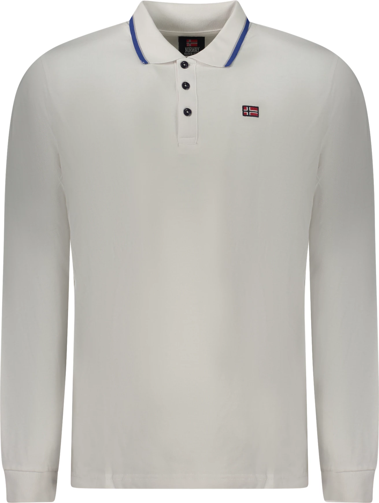 Polo për meshkuj NORWAY 1963, të bardhë