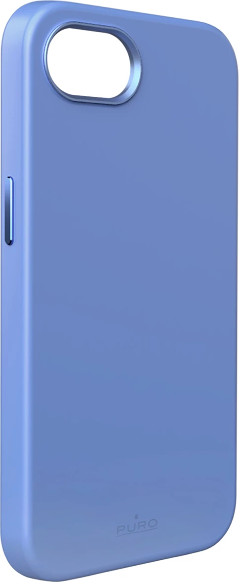 Mbështjellës Puro Icon Mag Pro me MagSafe për iPhone 16e, silikon, kaltër