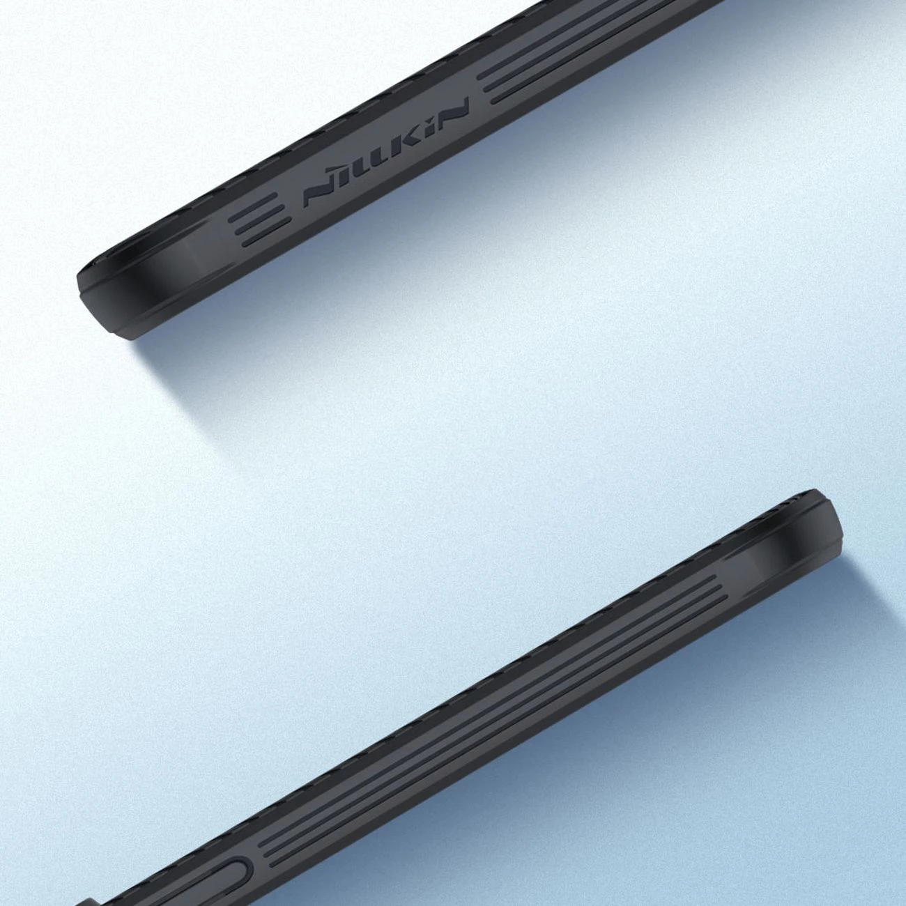 Mbështjellës Nillkin CamShield Pro për iPhone 14 Pro Max, me kapak kamere, Kaltër