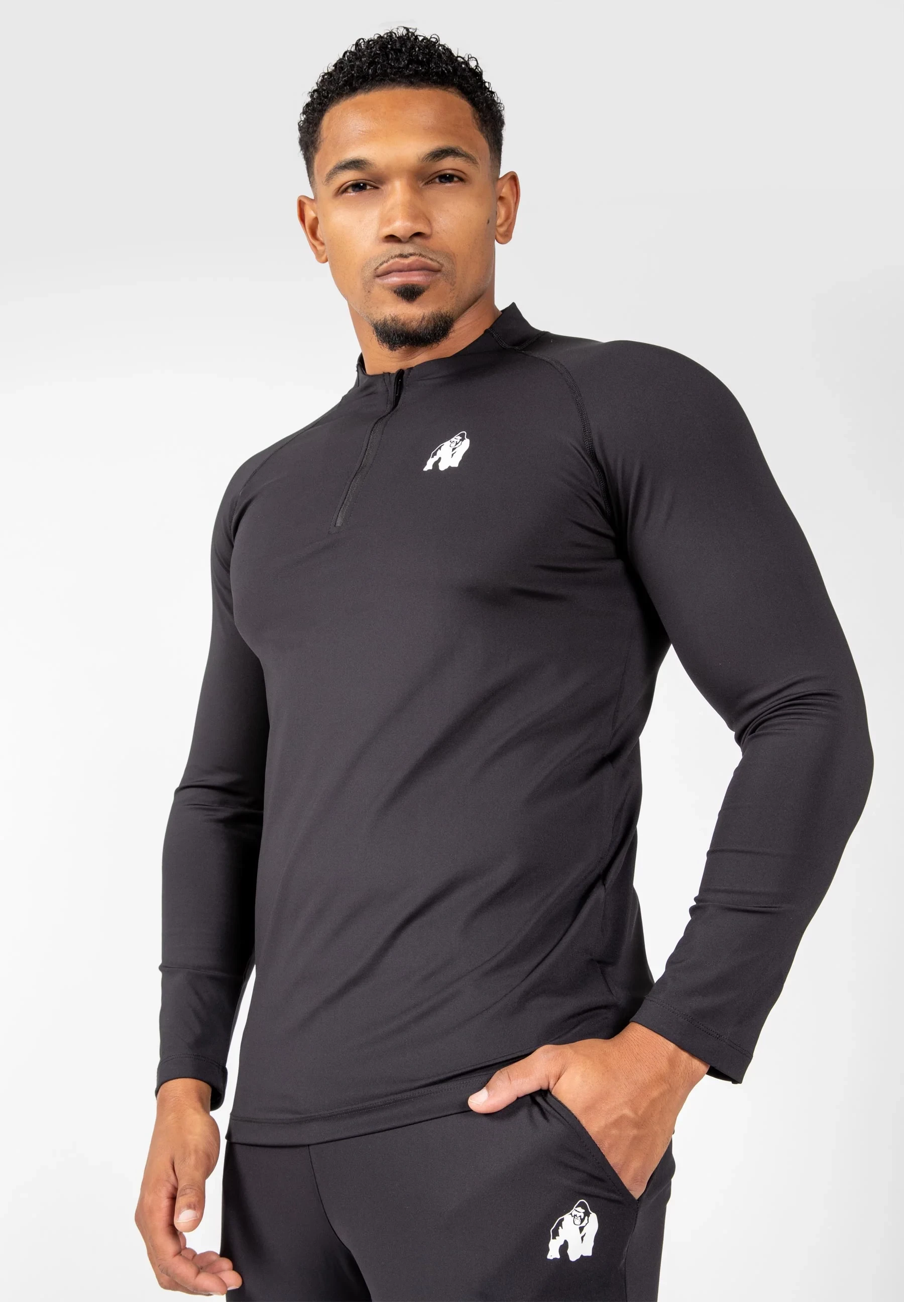 Hamilton Hybrid Long Sleeve - Black [Madhësia: 3XL]
