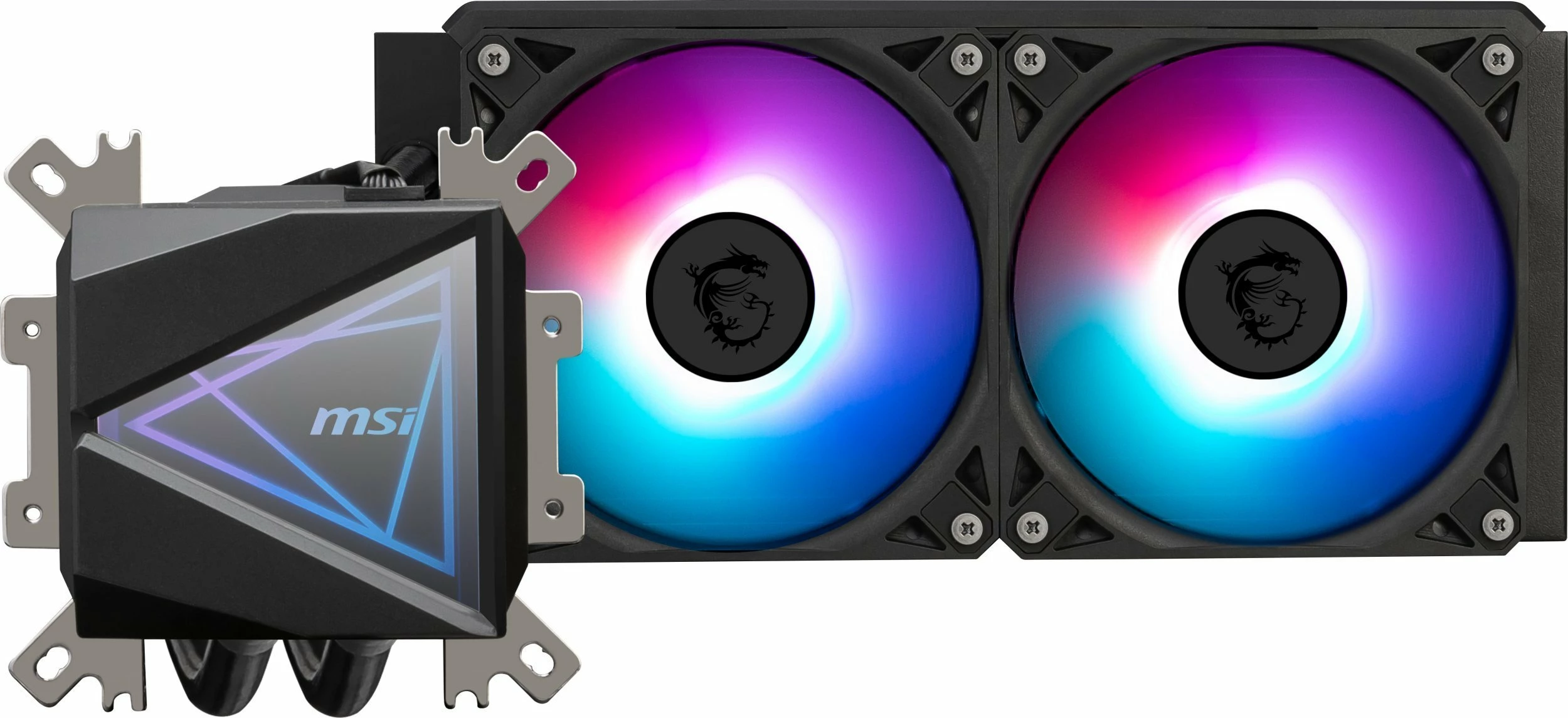 Ftohës uji për CPU MSI MAG CoreLiquid I240 240mm ARGB (306-7ZW7A11-C24) e zezë