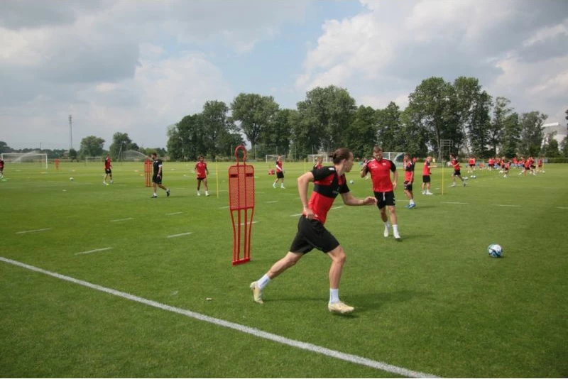 Mur futbolli Yakima PRO 180cm, portokalli