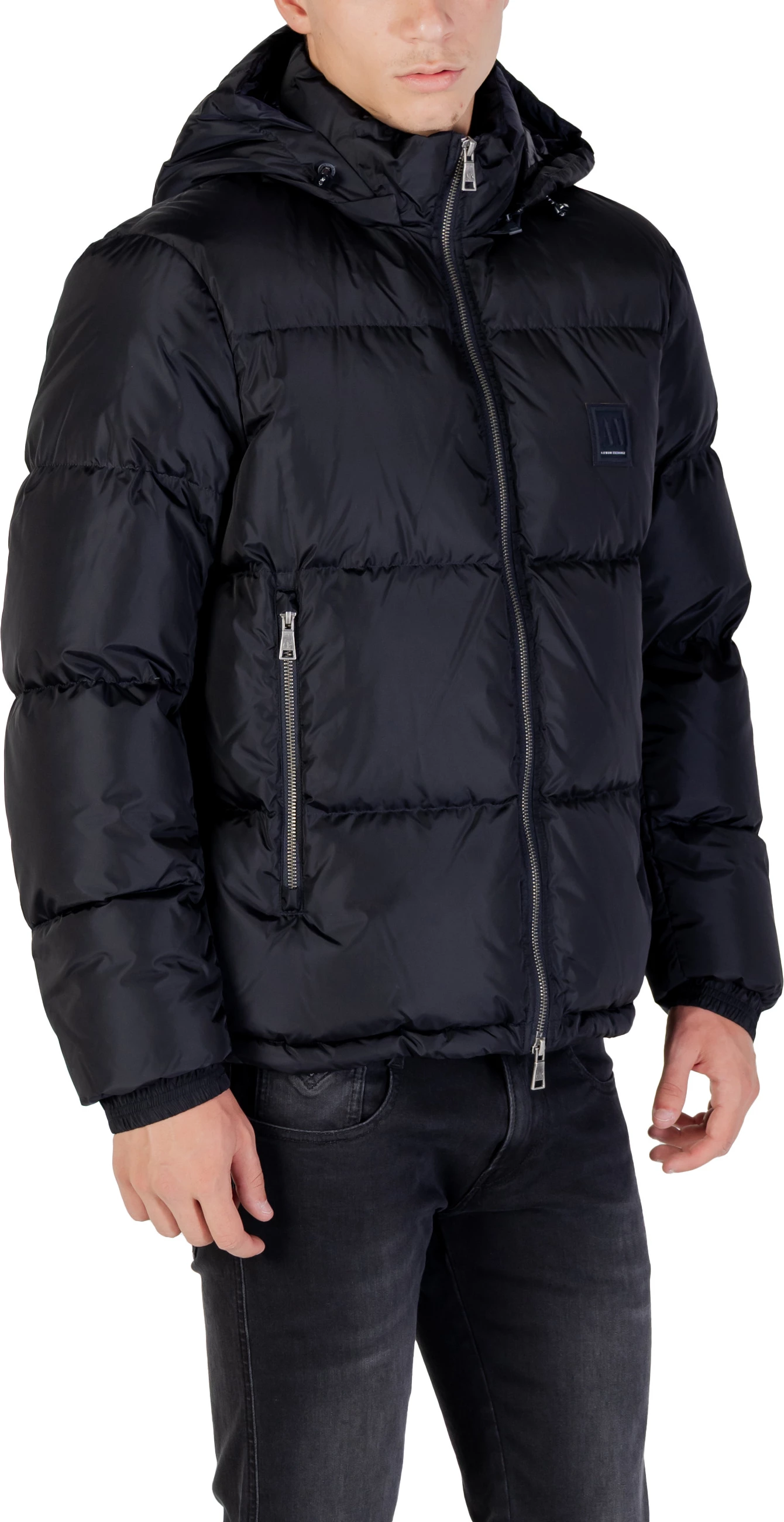 Jakne me pupla për meshkuj Armani Exchange XM000348 AF12286, kaltër e errët [Madhësia: XXL]