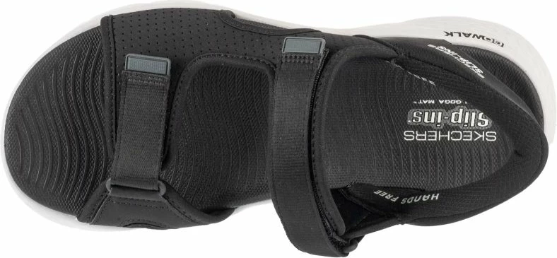 Sandale Skechers për meshkuj, të zeza [Madhësia: 42]