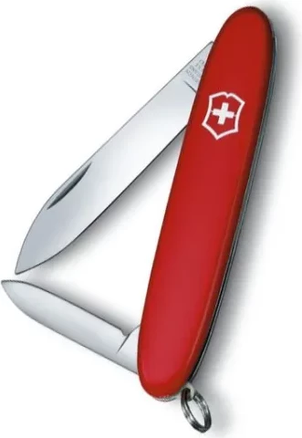 Thikë xhepi Victorinox EXCELSIOR, e kuqe, futrolle skaji