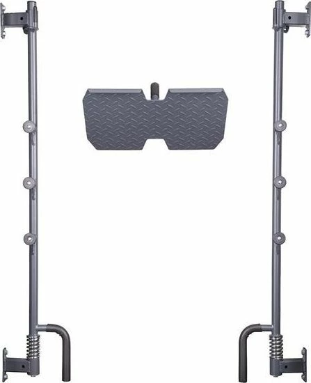 Pllakë leg press HMS UWN070, për Smith machine CYKLOP 2, çelik, 40 x 50 x 14 cm