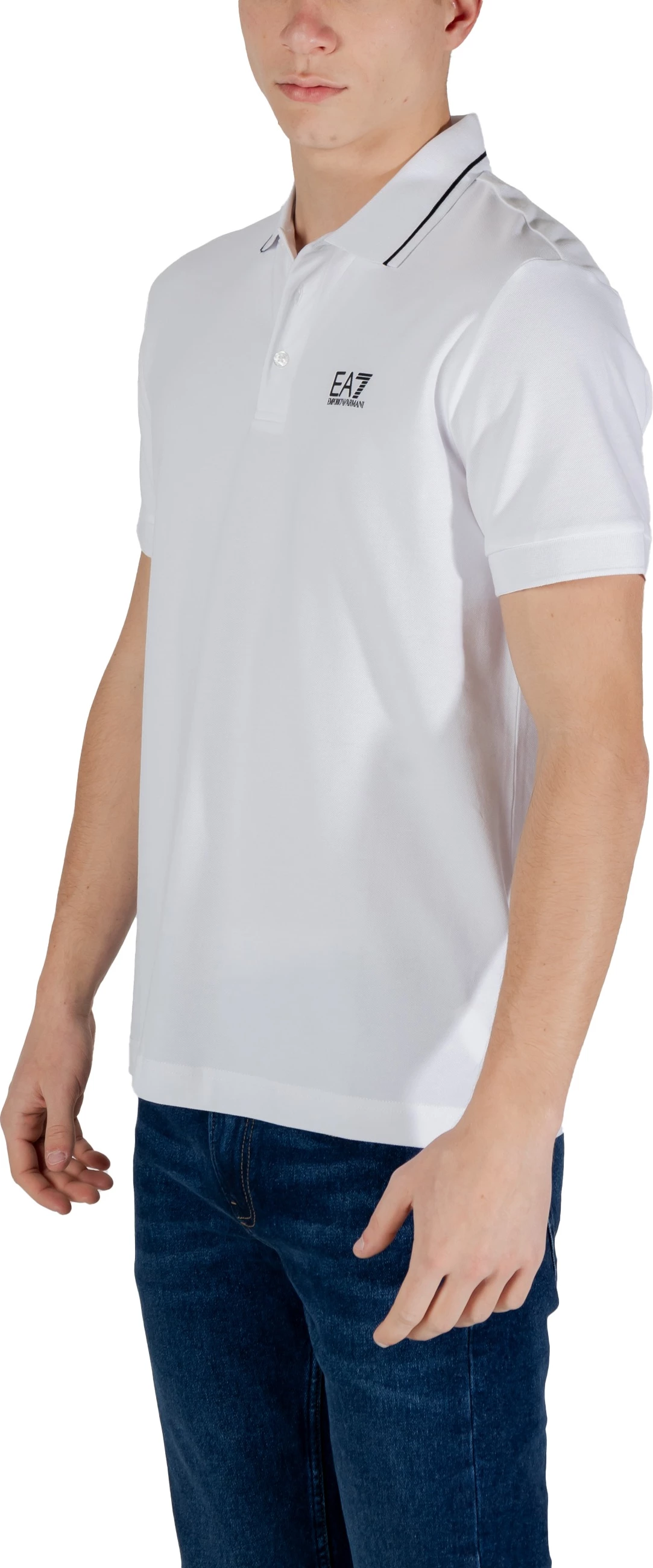 Maicë polo për meshkuj EA7 8NPF16 PJVUZ, e bardhë [Madhësia: XL]