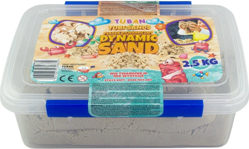 Rërë dinamike TUBAN TU3988, 2.5 kg, natyrale, në kuti