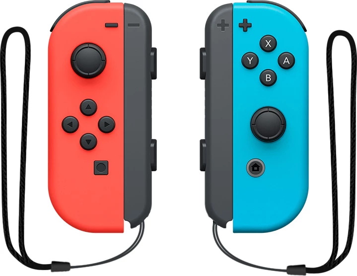 Set aksesorësh për Nintendo Switch, Hurtel, Nintendo Switch Sports 10-in-1, për Joy-Con, 10 pjesë, kuqe e kaltër