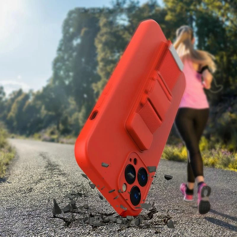 Kapak telefoni me litar Hurtel për iPhone 12, kaltër [Ngjyra: Kaltër]