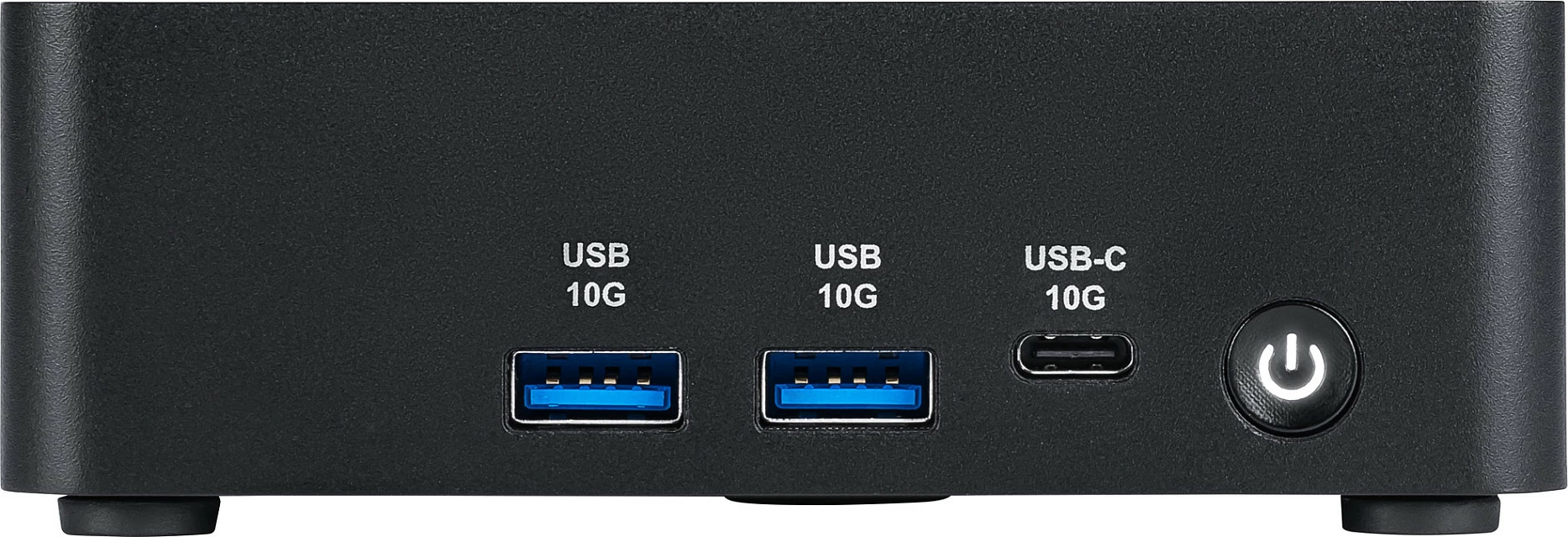 Mini PC MSI Cubi NUC AI 1UMG-019BEU, barebone, Wi‑Fi 6E, Dual 2.5G LAN, 120 W, i zi