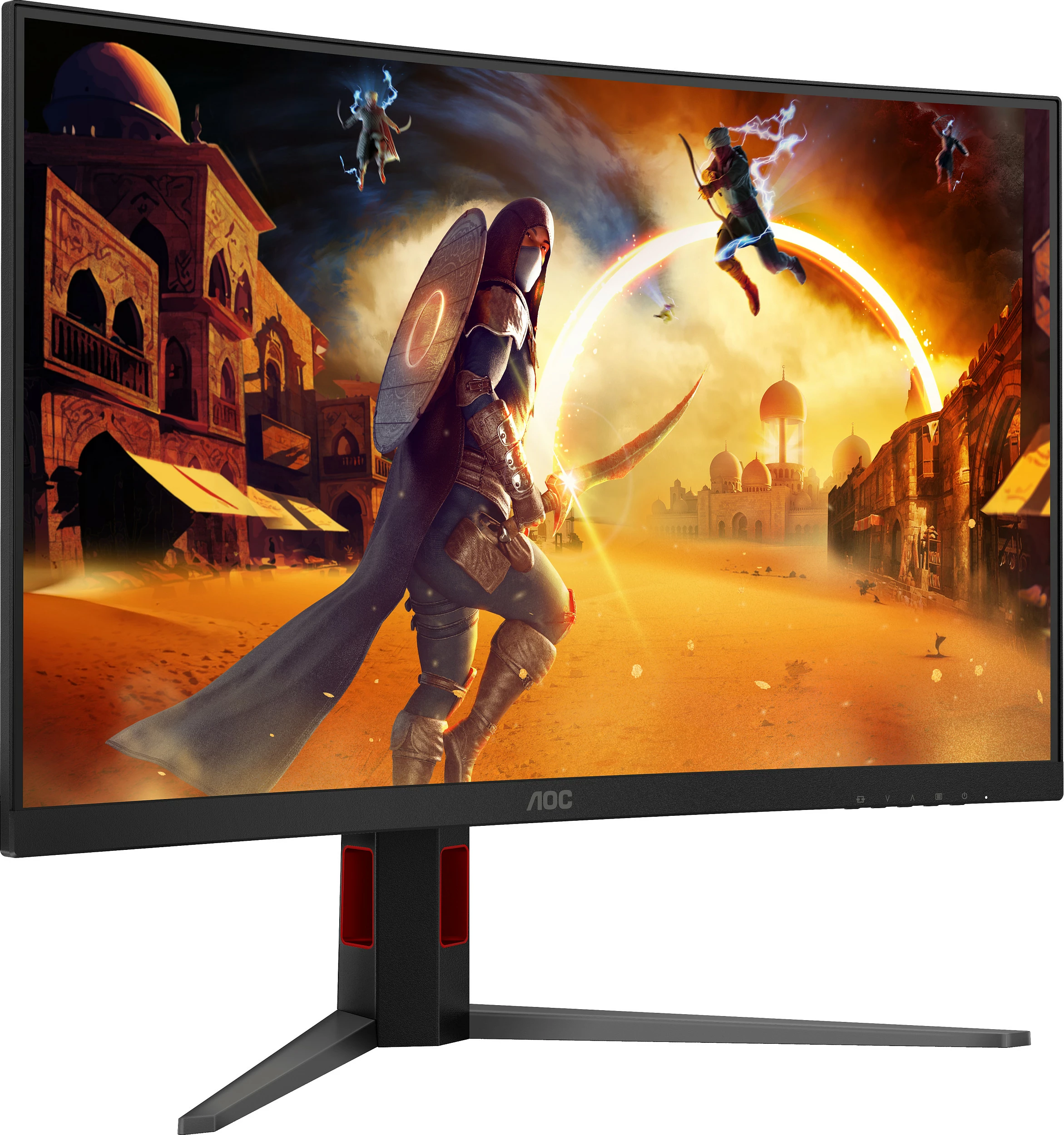 Monitor gaming AOC C32G4Z 32", Full HD, 260Hz, VA, i lakuar, HDR10
