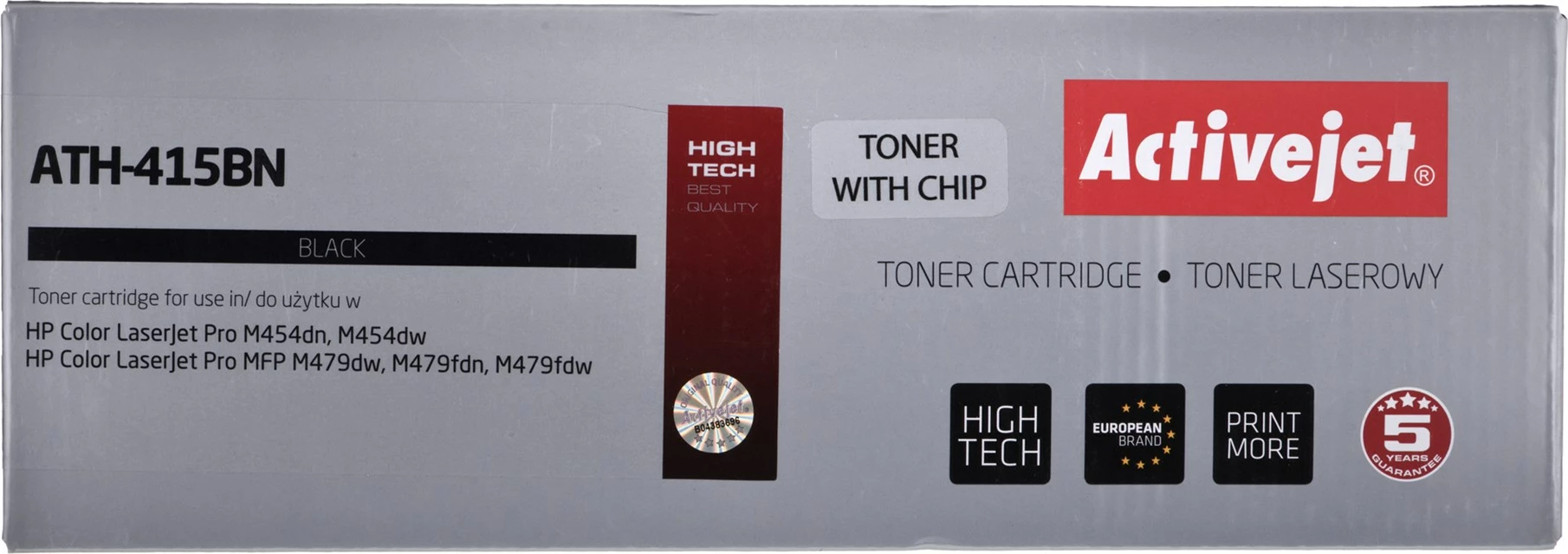 Toner zëvendësues Activejet ATH-415BN për printer HP, i zi