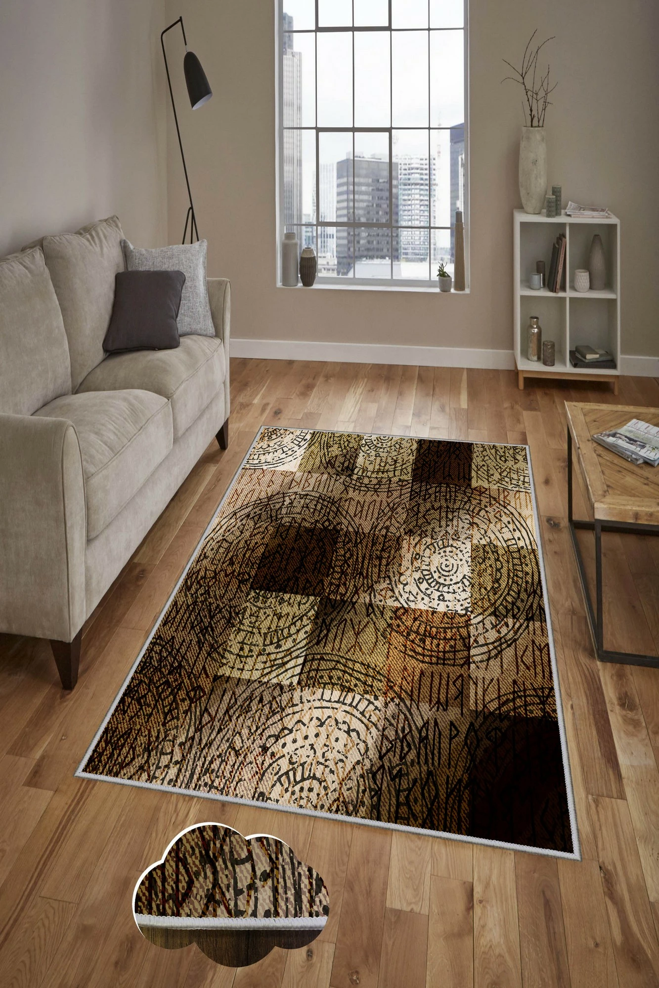 Qilim korridori, shumëngjyrësh, Conceptum Hypnose, Hmnt76, 80x200cm