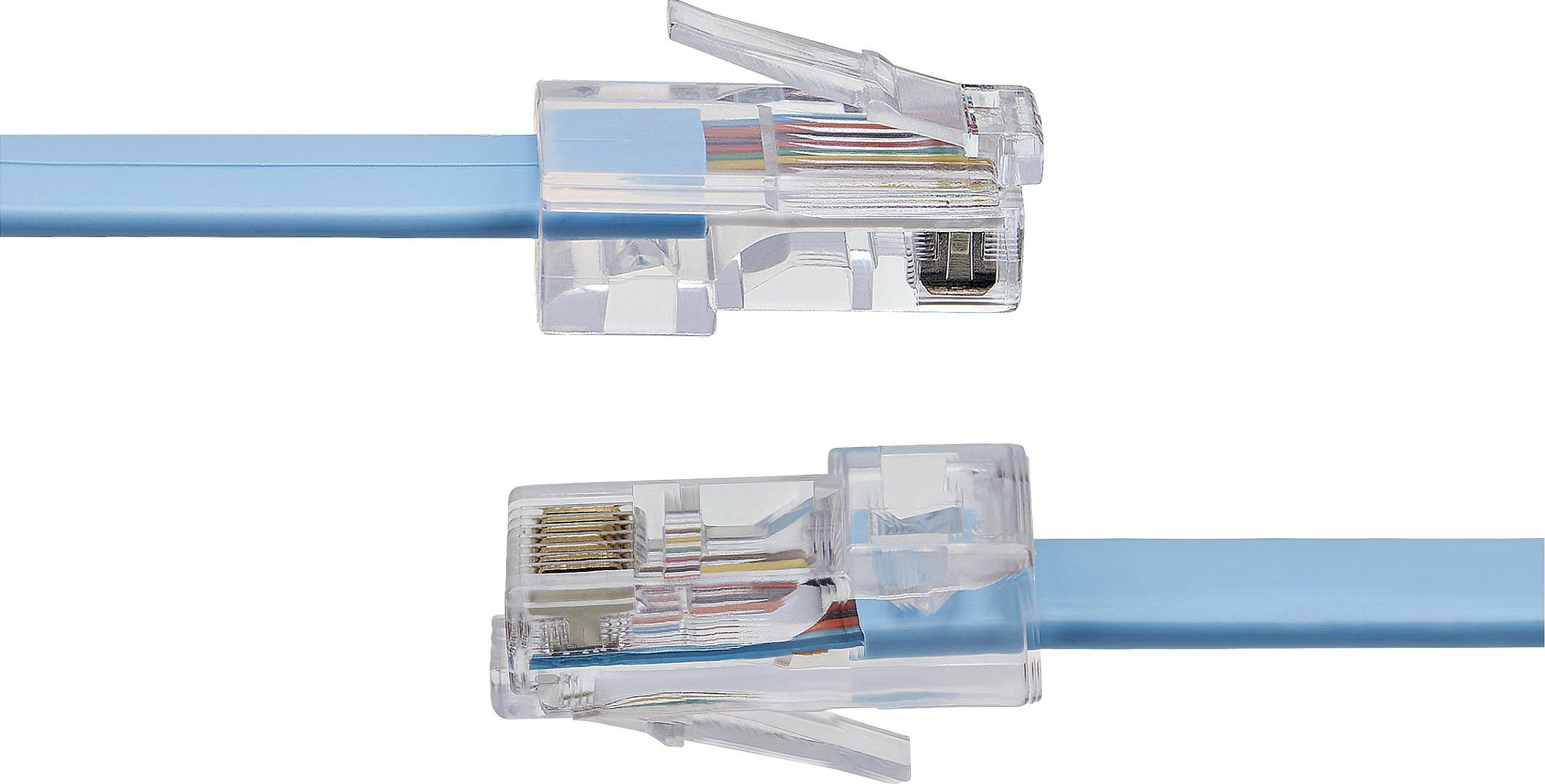 Kabllo konzole StarTech Cisco Rollover 1.8m RJ45-RJ45, blu