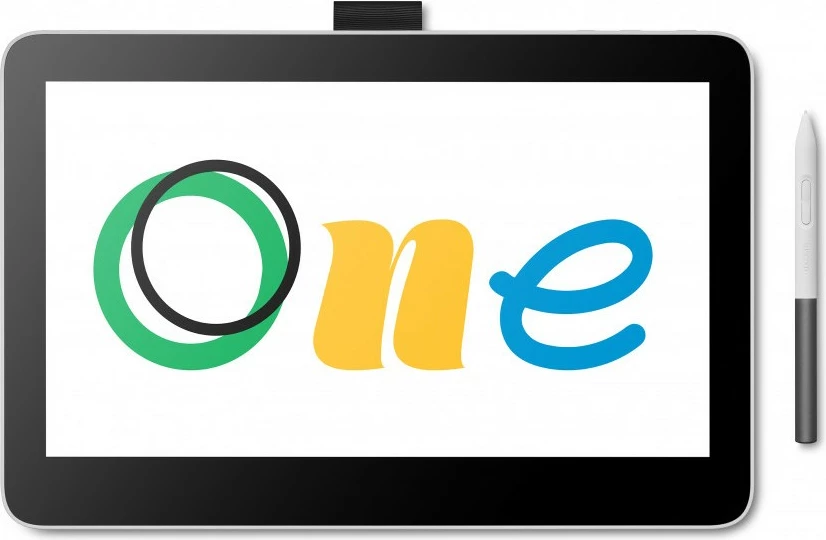 Tablet grafike Wacom One 13 touch, 33.8 cm, Pen, Touch, e bardhë