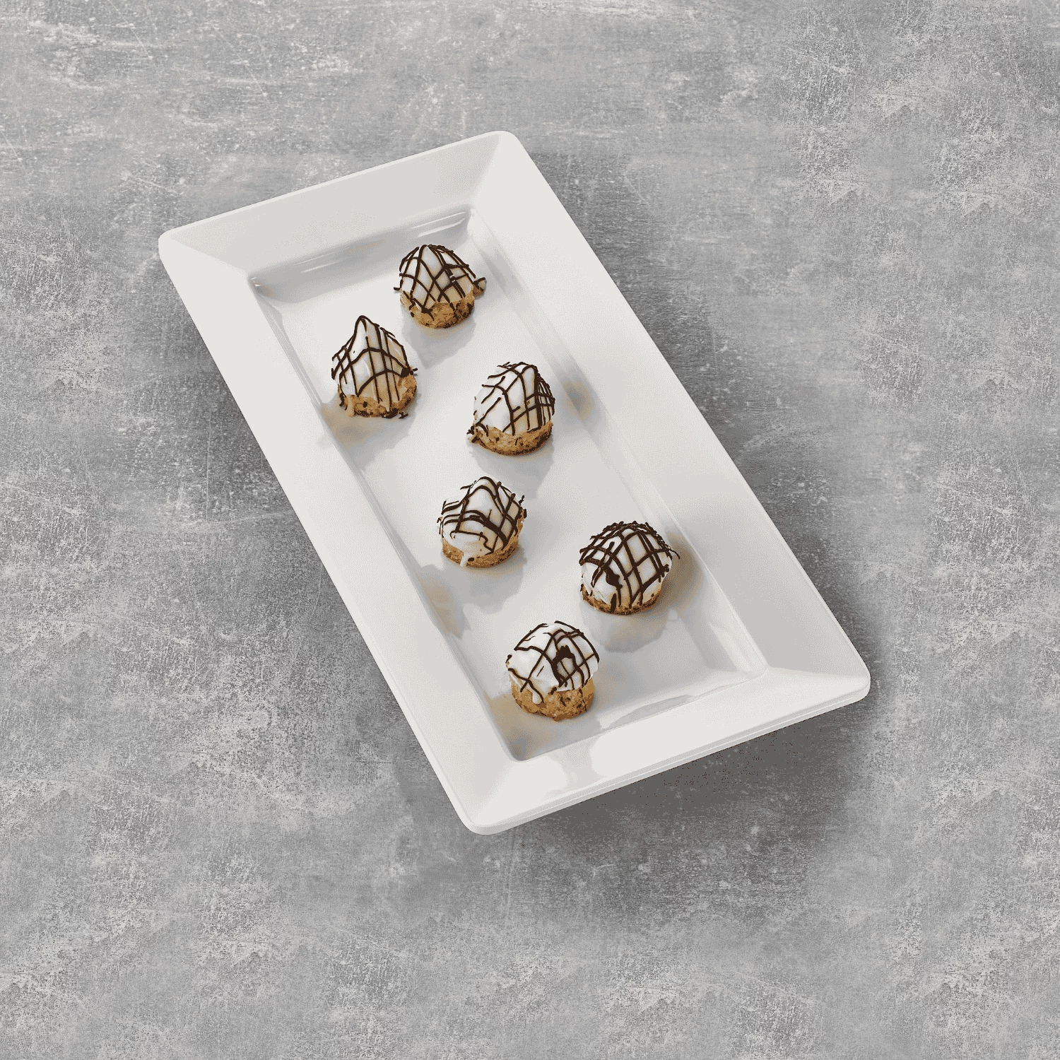 Tabaka melamine, Fine Dine, GN 2/4, 530x162 mm, e bardhë