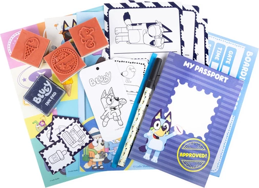 Bluey Travel Activity Craft Set