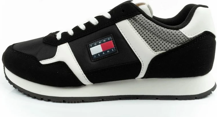 Atlete meshkuj Tommy Hilfiger TJM Runner Casual, të zeza [Madhësia: 45]