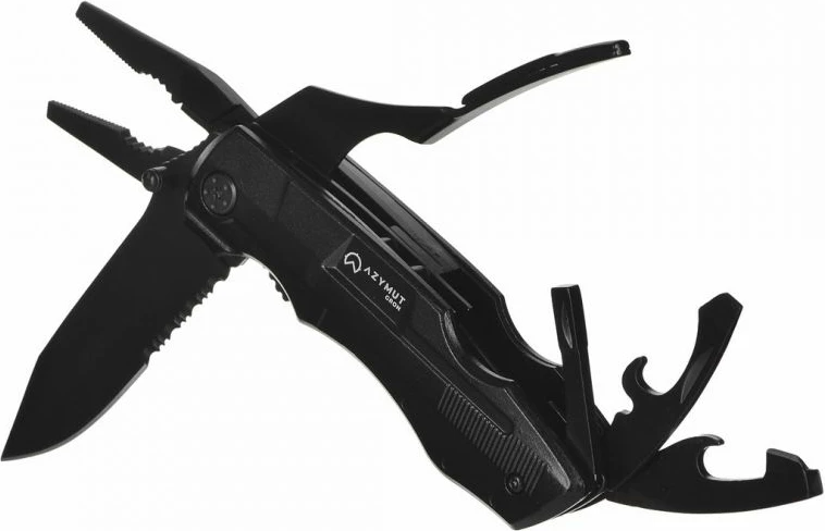 Multitool Azymut, për turizëm, e zezë