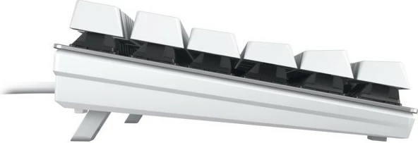 Tastierë mekanike Cherry KC 200 MX, Full-size, Wired, USB, QWERTZ, Silver, White