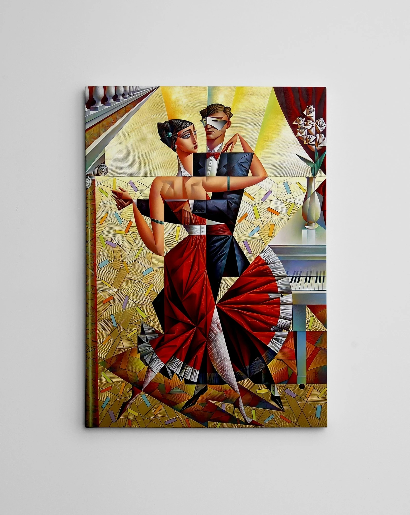 Pikturë dekorative në kanavacë, shumëngjyrëshe, WY316, 50x70cm