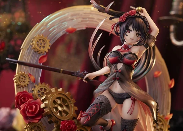 Figurinë koleksionuese Square Enix Kurumi Tokisaki Date A Live IV Lingerie Swimwear Ver. 1/7 (31 cm)