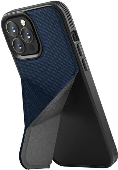 Mbështjellës UNIQ Transforma Magclick Charging për iPhone 14 Pro, silikon, blu