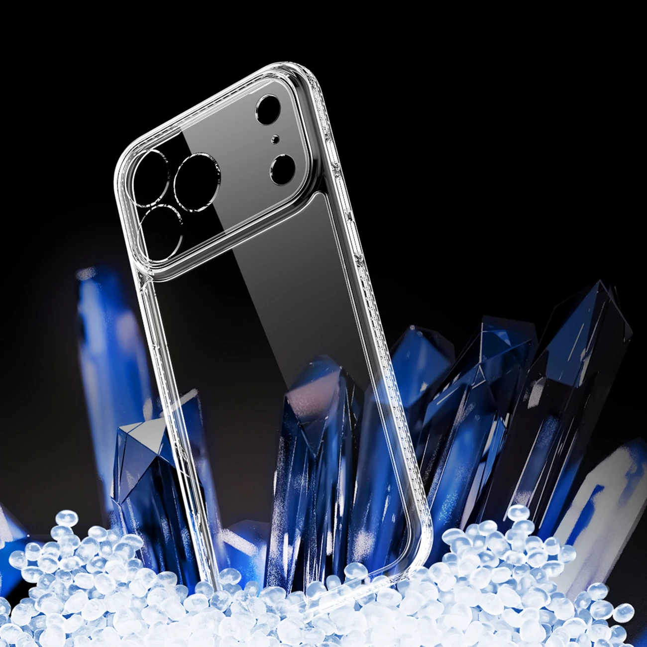 Mbështjellës Dux Ducis Clin për iPhone 17 Pro Max, transparent