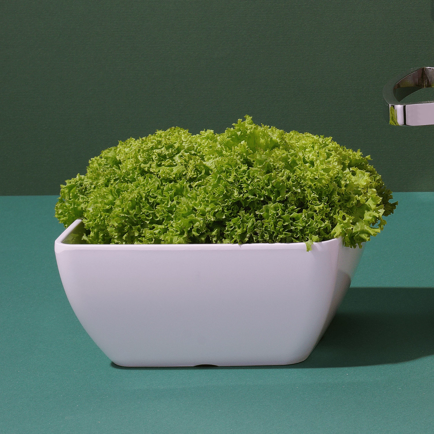 Tas katror melamine, Fine Dine, 500 ml, 125x125x65 mm, i bardhë