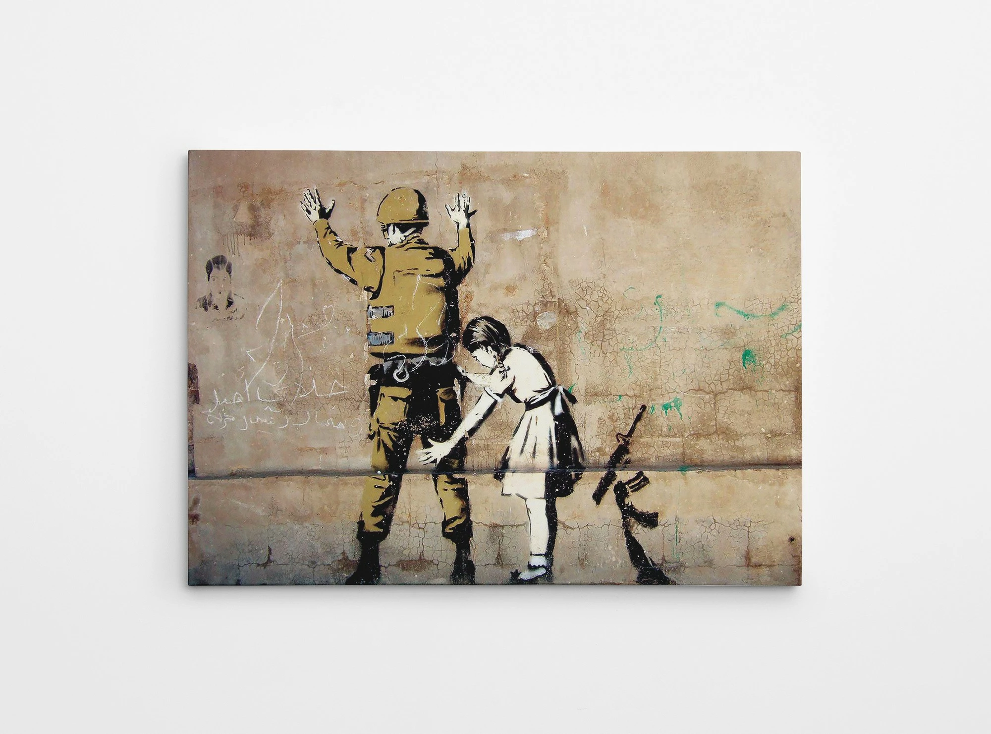 Pikturë dekorative në kanavacë, Banksy, WY14, 50x70cm
