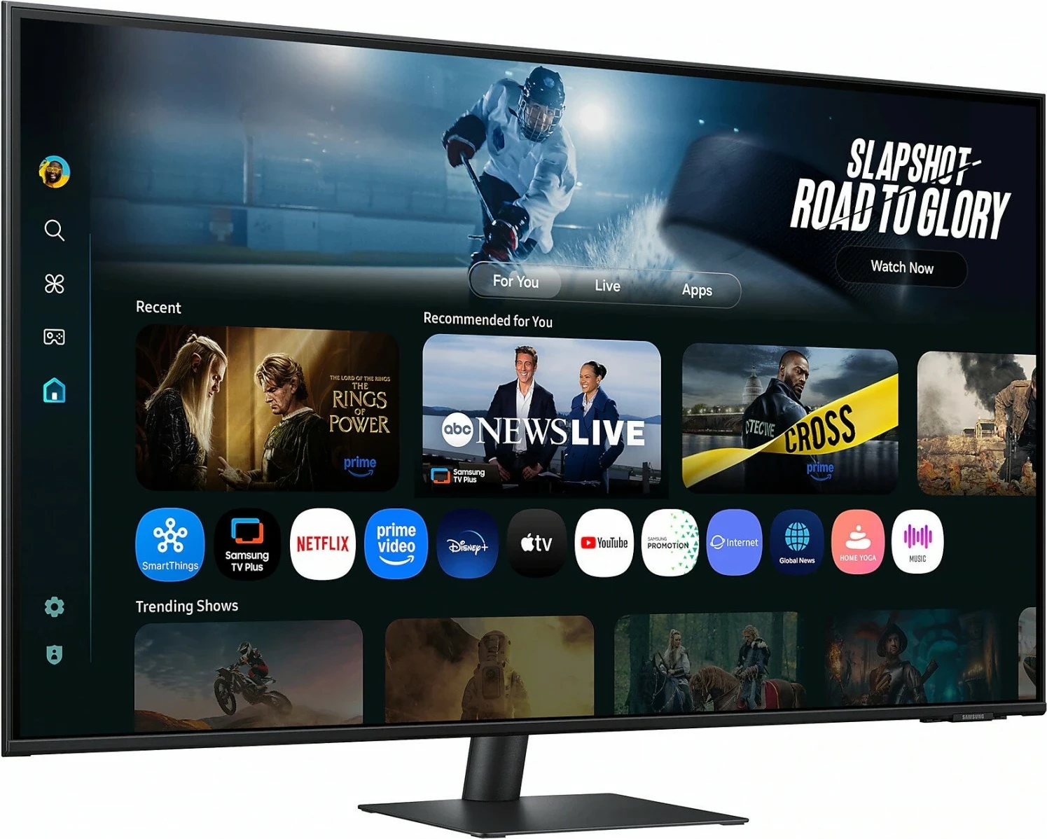 Monitor Samsung Smart M7 LS43FM700UUXDU 43 inç 4K, Smart TV, i zi