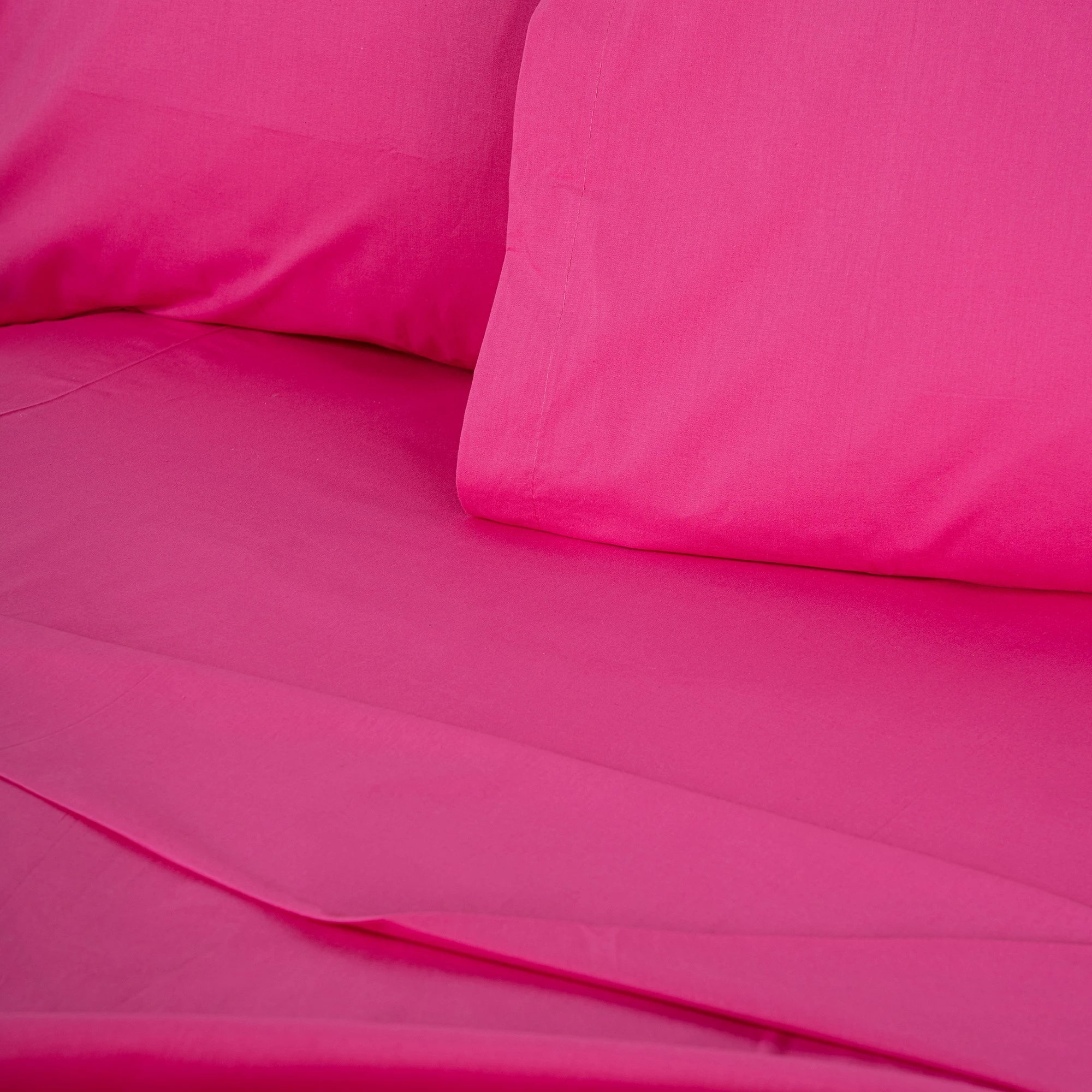 Çarçaf i sheshtë king, ngjyrë dusty rose, L'essentiel, 240x290cm