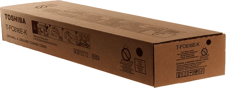 Toner, Toshiba T-FC616E-K 6AK00000467 (6AK00000372) rendiment 106600 faqe, i zi