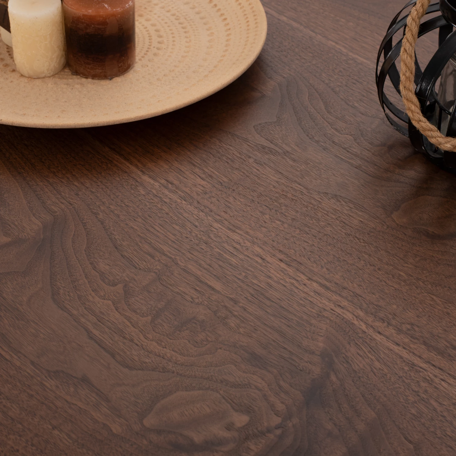 Tavolinë për ngrënie, stil rustik, MDF, ngjyrë arre, FH9311.02, 180x90x75 cm