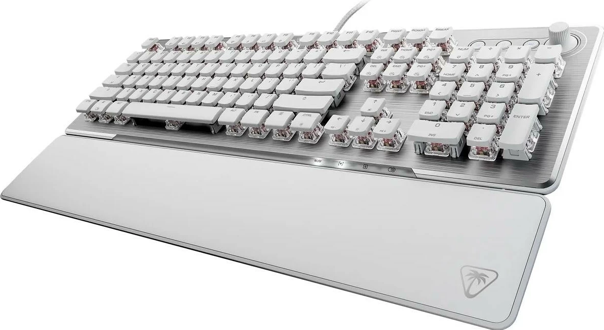 Tastierë Turtle Beach Vulcan II, e bardhë, mekanike, RGB