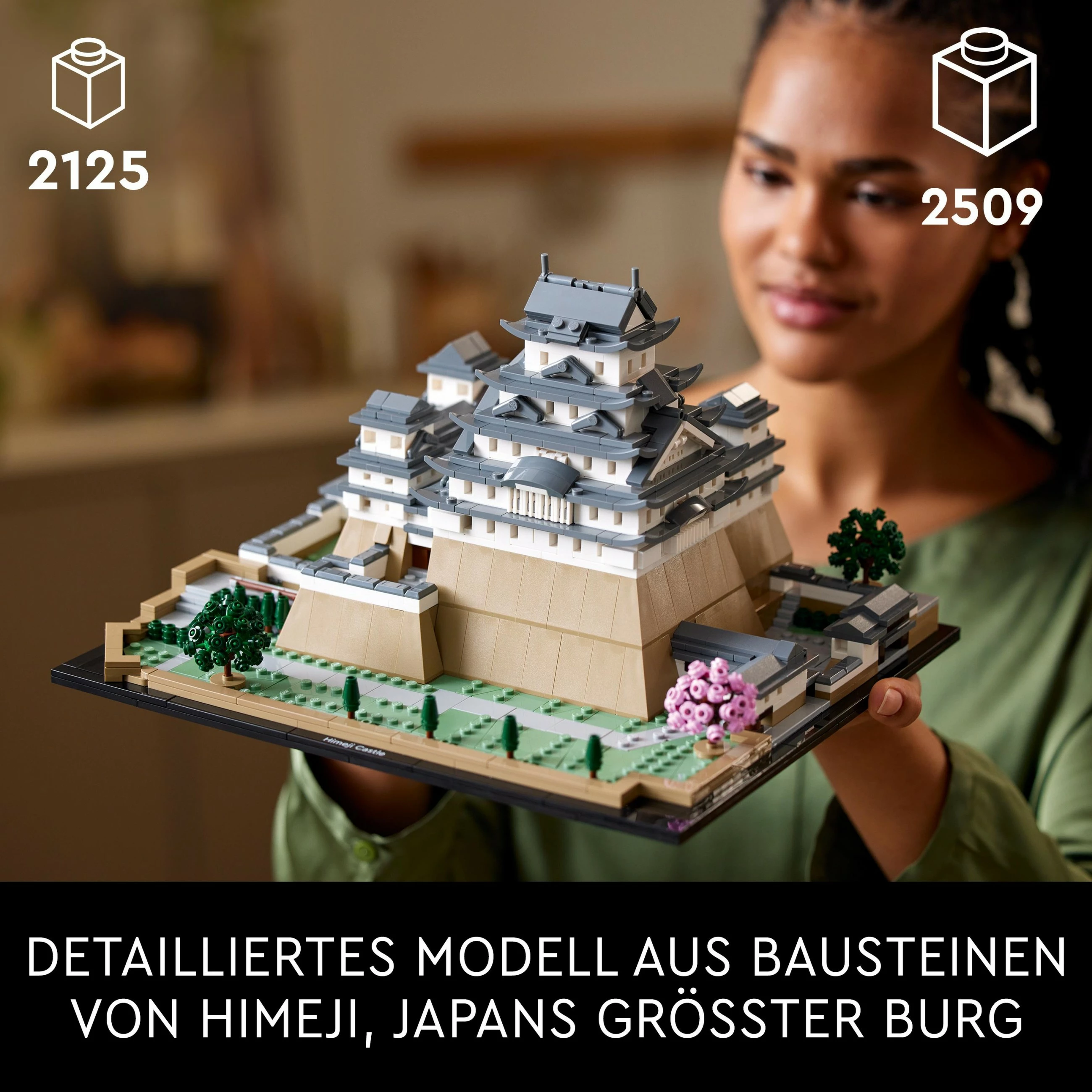 Set ndërtimi LEGO Himeji Castle, 21060, 2125 pjesë, shumëngjyrësh