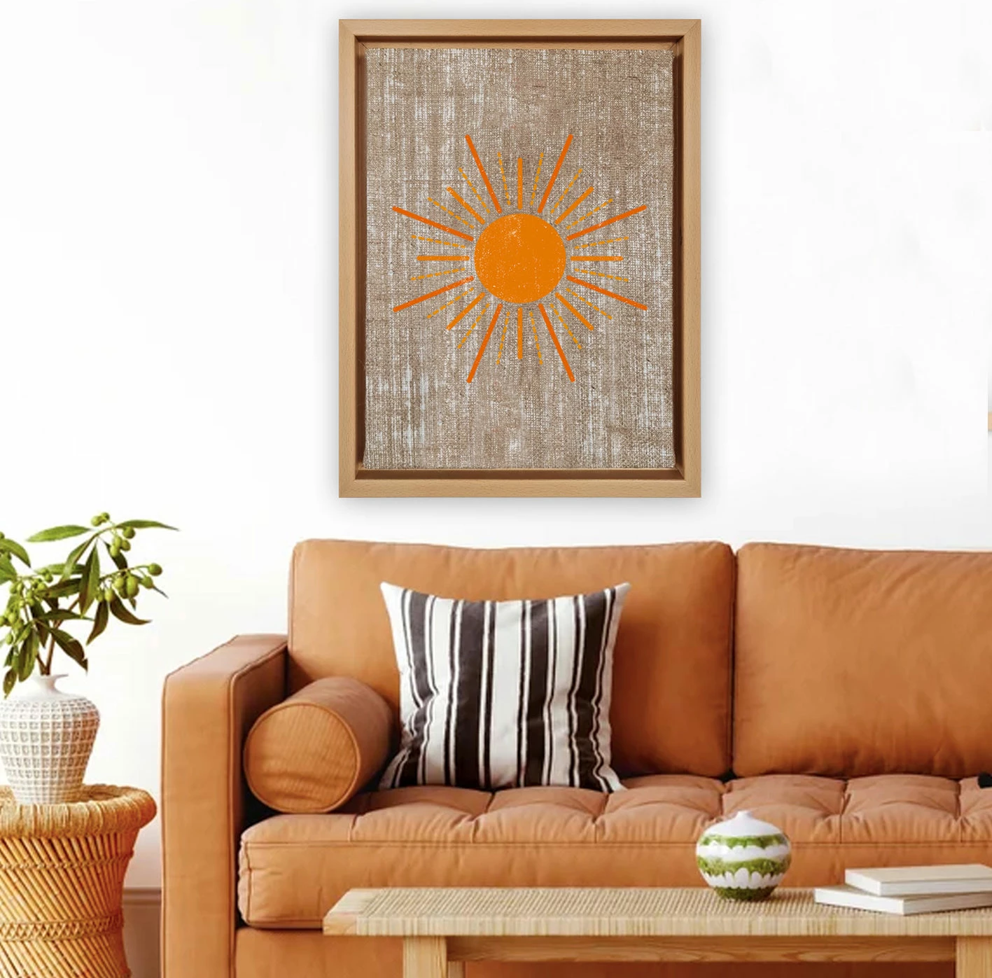 Pikturë dekorative në kanavacë, shumëngjyrëshe, Wallity, LNJ41803389446 - 96136, 96x136cm