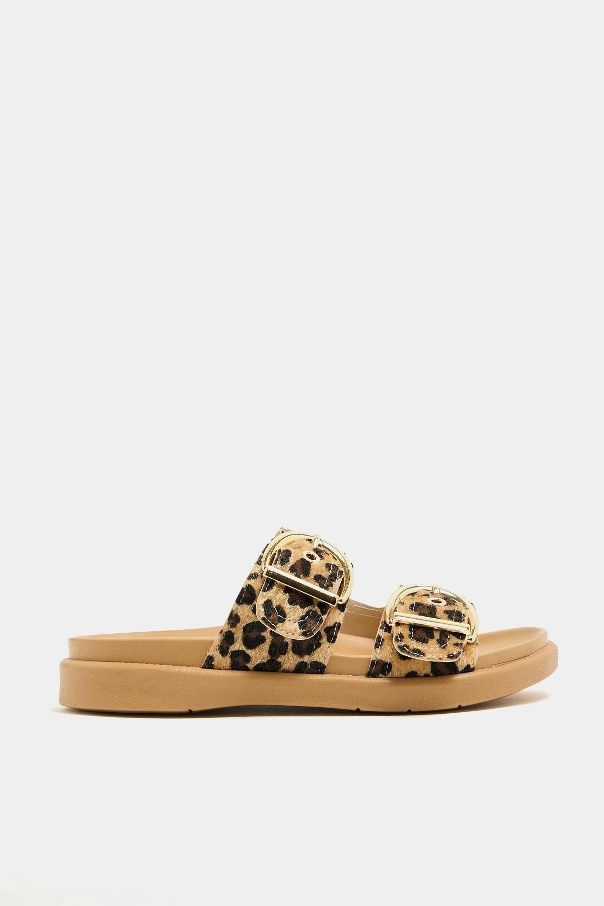 Pantofla për gra Jumeon, MK1340125YR20-002, leopard, mink