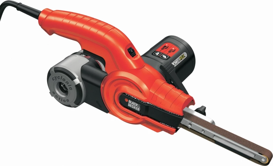 Brusilues me shirit Black&Decker KA900E, 350 W, portokalli/zi, set me 3 shirita