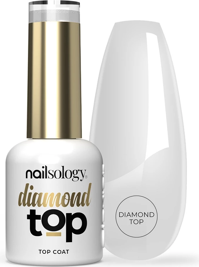 Llak për thonj top coat Clavier Nailsology Diamond Glossy për femra 8ml