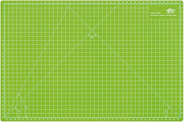 Tapet prerës WEDO 79 245, 45x30cm, jeshil