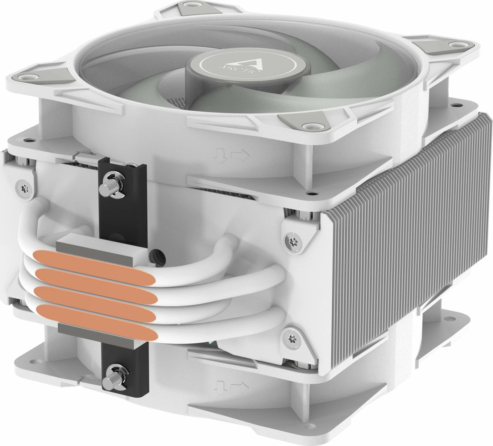 Ftohës CPU Arctic Freezer 36 A-RGB (ACFRE00125A), 2x120mm, LGA1700/1851 AM4 AM5, i bardhë