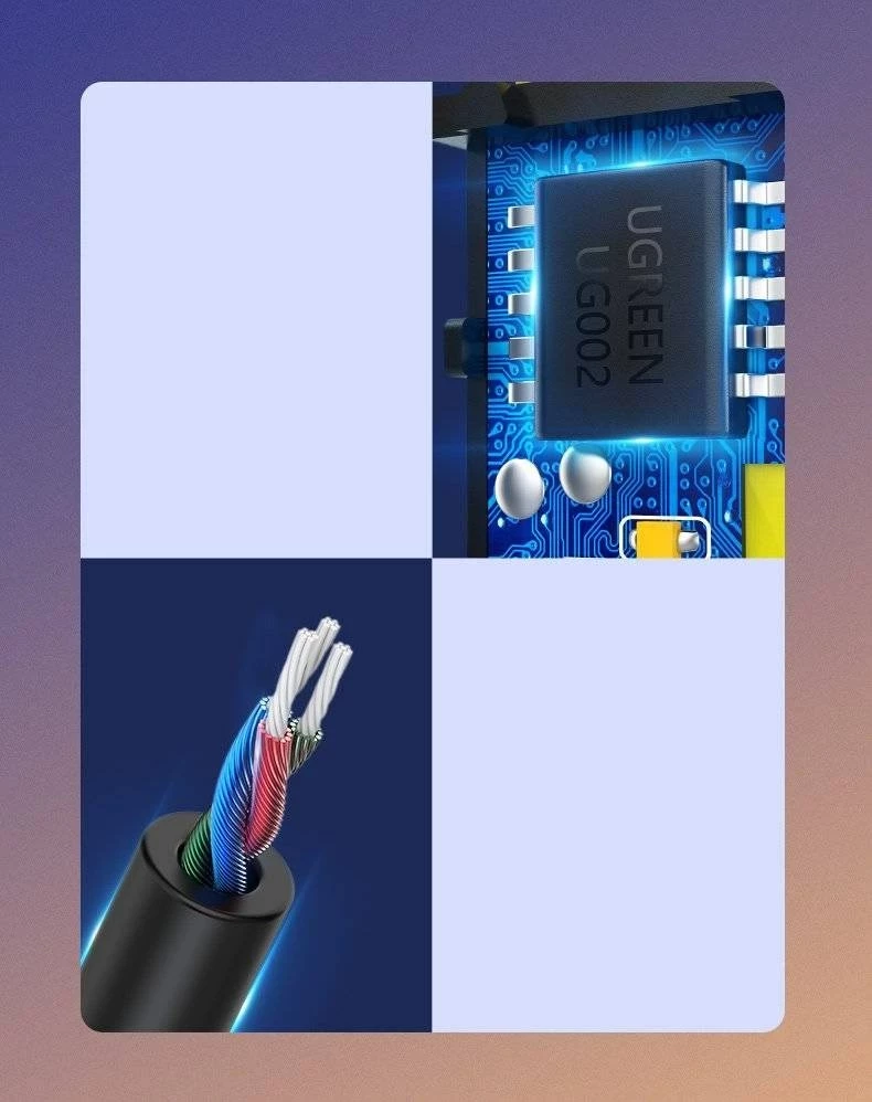 Adapter audio Bluetooth UGREEN CM309, USB, 3.5 mm, i zi