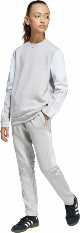 Duks për fëmijë adidas, gri [Madhësia: 128 cm]
