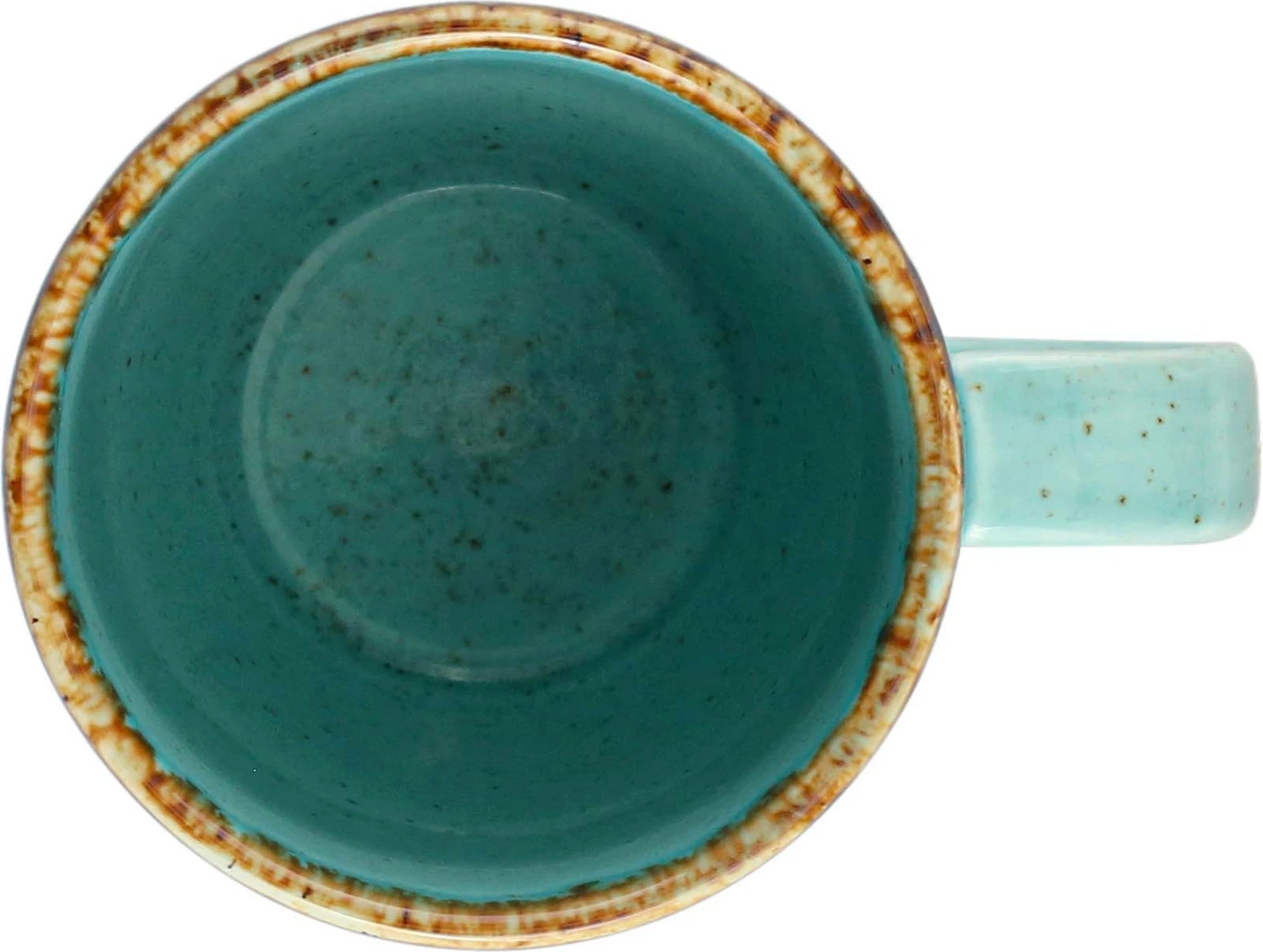 Mug porcelani Porland Seasons Laguna 260ml, kaltër qielli, set 6 copë