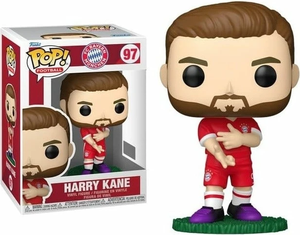 Figurinë Funko POP! Football Bayern Munich Kane, vinyl, e kuqe